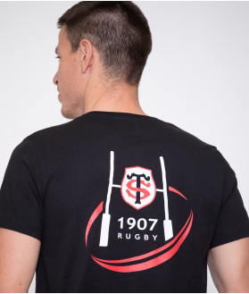 T-shirt Manches Courtes Homme Teescore Stade Toulousain 2