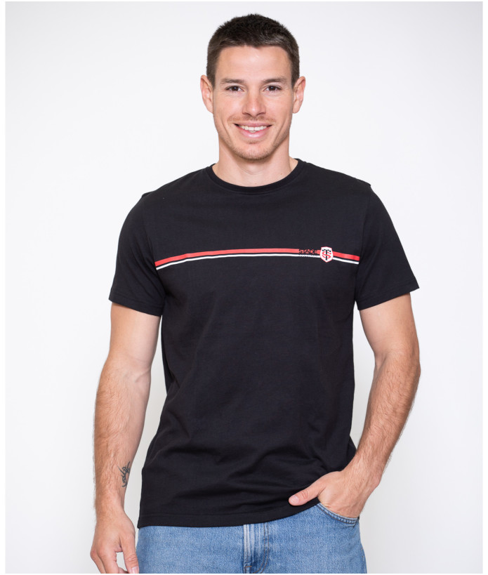 T-shirt Manches Courtes Homme Teestart Stade Toulousain 5