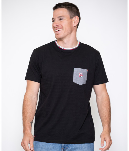 T-shirt Manches Courtes Homme Teewire Stade Toulousain blanc 1