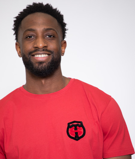 T-shirt Manches Courtes Homme Teetuft Stade Toulousain rouge 1