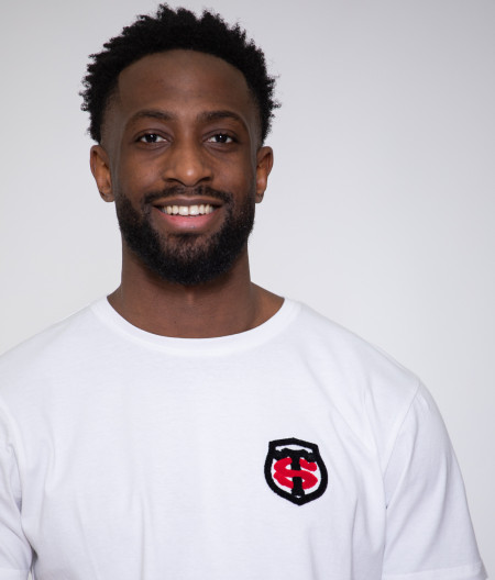 T-shirt Manches Courtes Homme Teetuft Stade Toulousain rouge 1