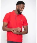 Polo Manches Courtes Homme Pomesh Stade Toulousain rouge 4