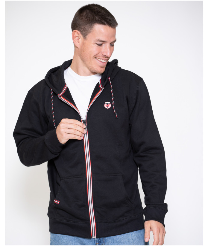 Sweat Hoodie Homme Jemy Stade Toulousain / Veste 1