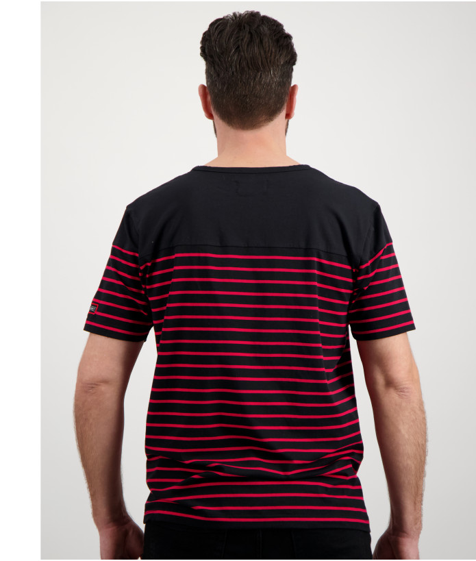 T-shirt Manches Courtes Homme Marinière Stade Toulousain X Religion Rugby 3