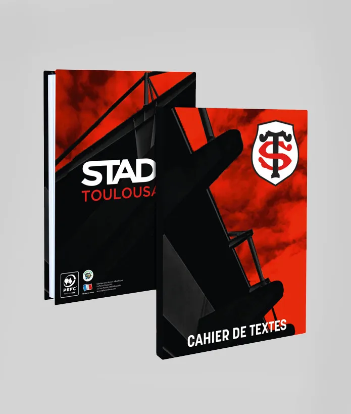 Cahier De Texte 26/27 | Boutique Officielle du Stade Toulousain