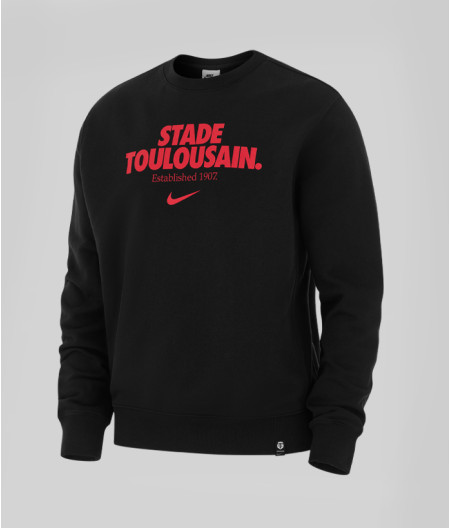 Sweat Col Rond Homme Crew 25/26 Stade Toulousain 1