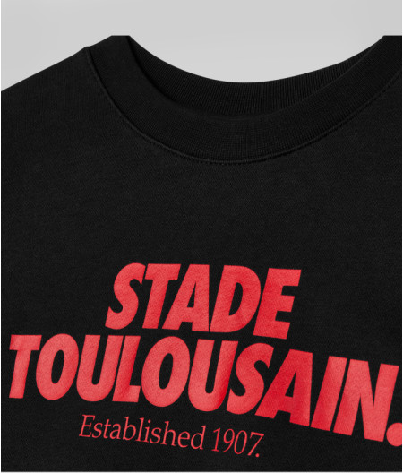 Sweat Col Rond Homme Crew 25/26 Stade Toulousain 1