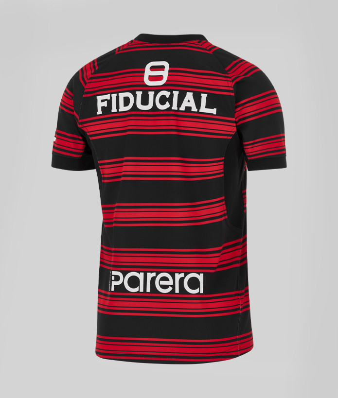 Maillot Homme Replica 25/26 Stade Toulousain noir et rouge 3