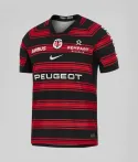 Maillot Homme Replica 25/26 Stade Toulousain noir et rouge 1