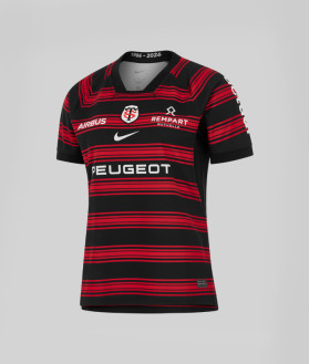 Maillot Enfant Replica 25/26 Stade Toulousain noir et rouge 1