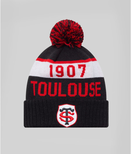Bonnet Unisexe New Era Pompon Heritage Stade Toulousain 1