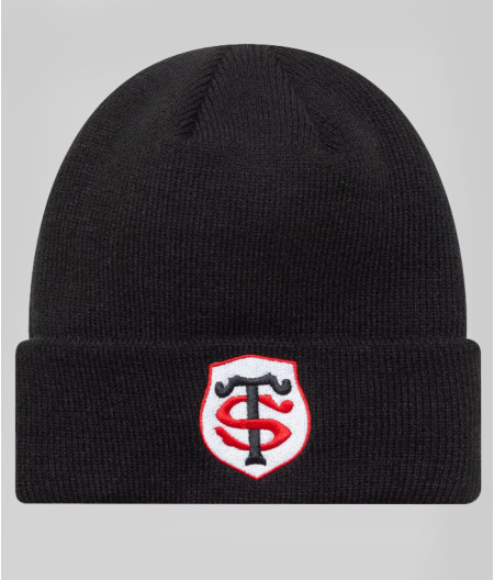 Bonnet Unisexe New Era Basic Stade Toulousain noir 1