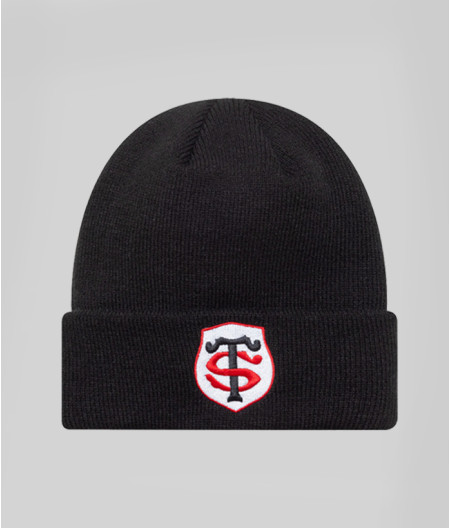 Bonnet Unisexe New Era Basic Stade Toulousain noir 1