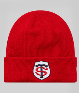 Bonnet Unisexe New Era Basic Stade Toulousain rouge 2 Bonnet Unisexe New Era Basic Stade Toulousain rouge 2