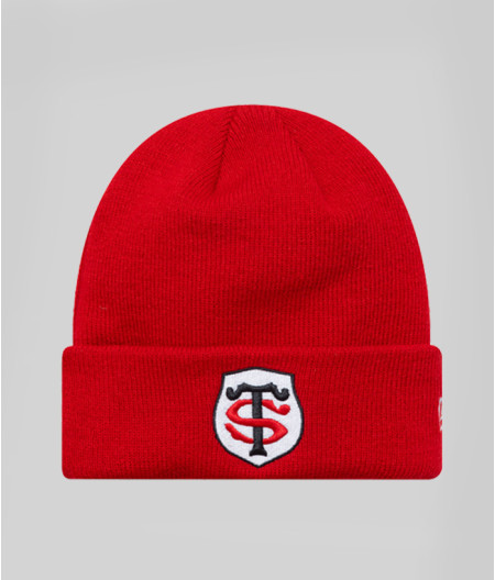 Bonnet Unisexe New Era Basic Stade Toulousain noir 1