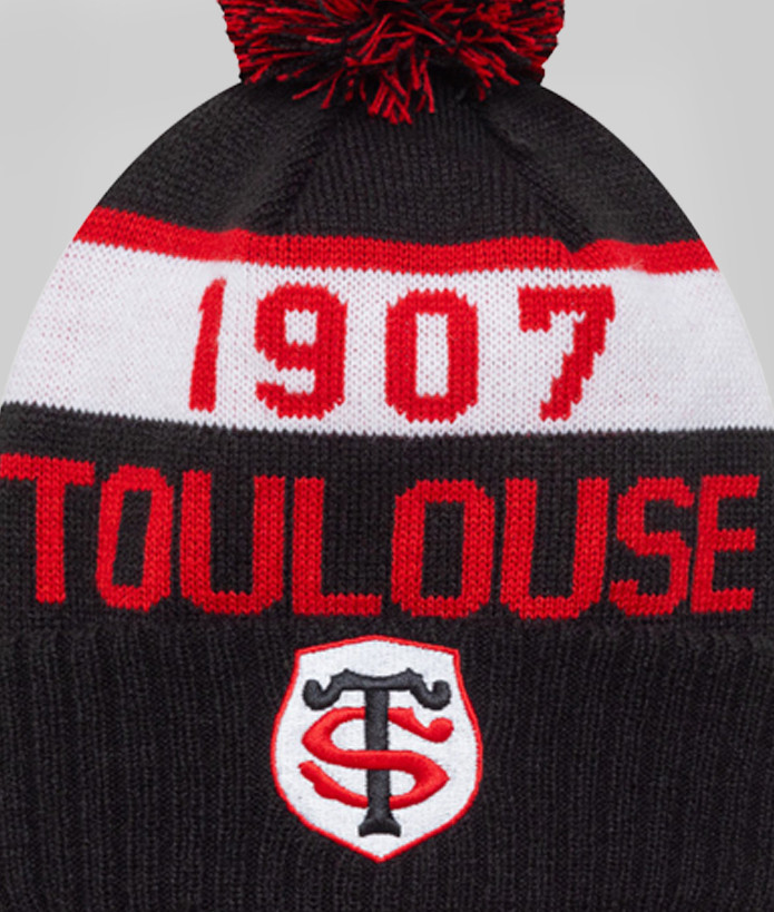 Bonnet Kids New Era Pompon Heritage Stade Toulousain 4 à 7 ans 2 Bonnet Kids New Era Pompon Heritage Stade Toulousain 4 à 7 ans 2