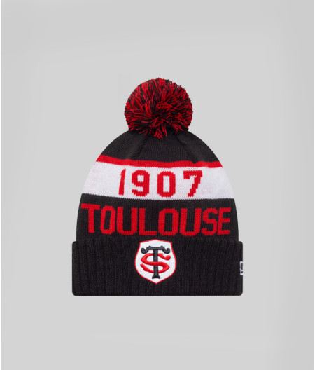 Bonnet Kids New Era Pompon Heritage Stade Toulousain 7 à 13 ans 1