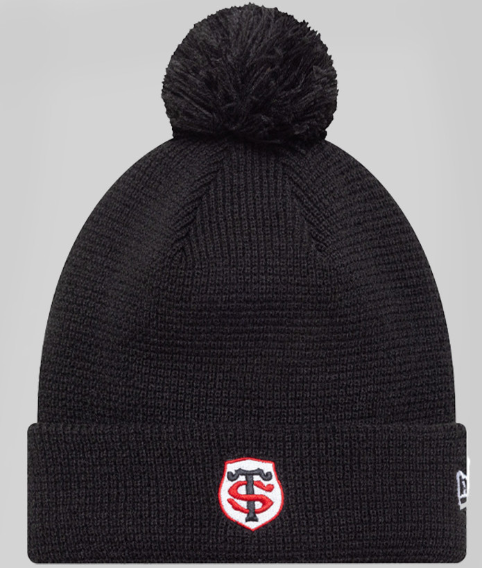 Bonnet Femme New Era Waffle Pompon Stade Toulousain 2