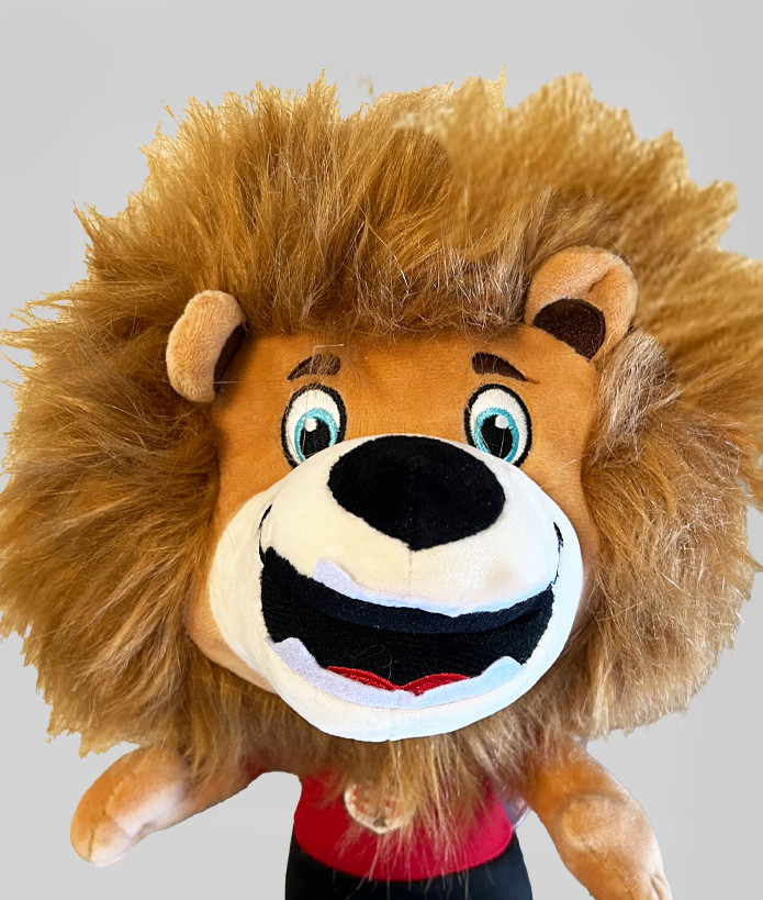 Poupluche peluche debout Stade Toulousain Ovalion 2