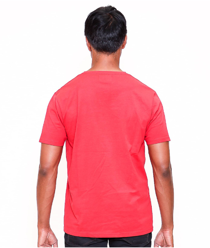 T-shirt Manches Courtes Homme Teeappli Stade Toulousain rouge 3