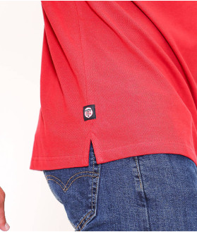 Polo Manches Courtes Homme Placido Stade Toulousain rouge 5