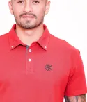 Polo Manches Courtes Homme Placido Stade Toulousain rouge 2
