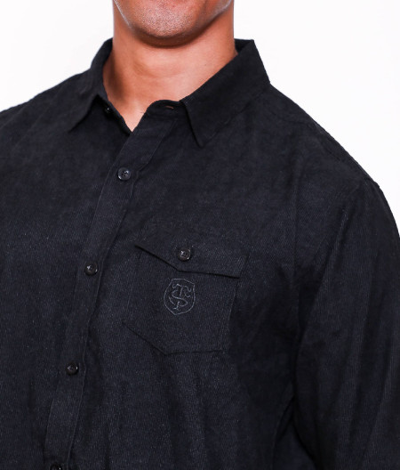 Chemise Velours Manches Longues Homme Droy Stade Toulousain 1