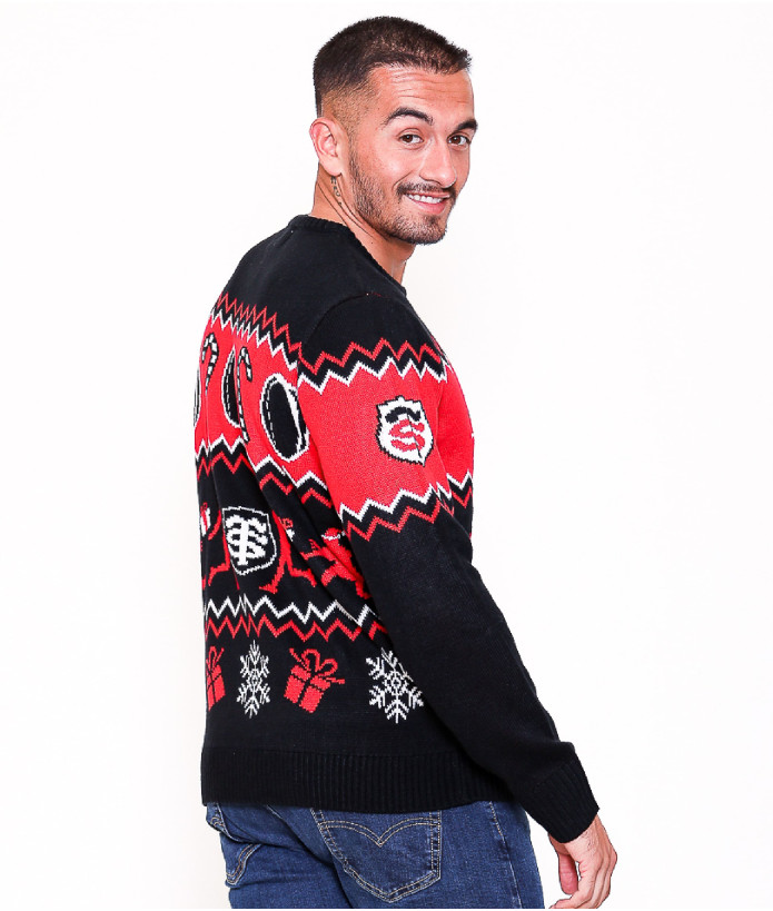 Pull de Noël Unisexe Stade 25 Stade Toulousain 8