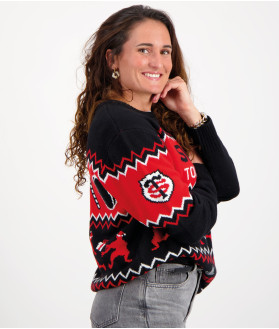 Pull de Noël Unisexe Stade 25 Stade Toulousain 4