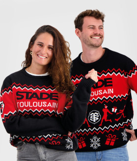 Pull de Noël Unisexe Stade 25 Stade Toulousain 1