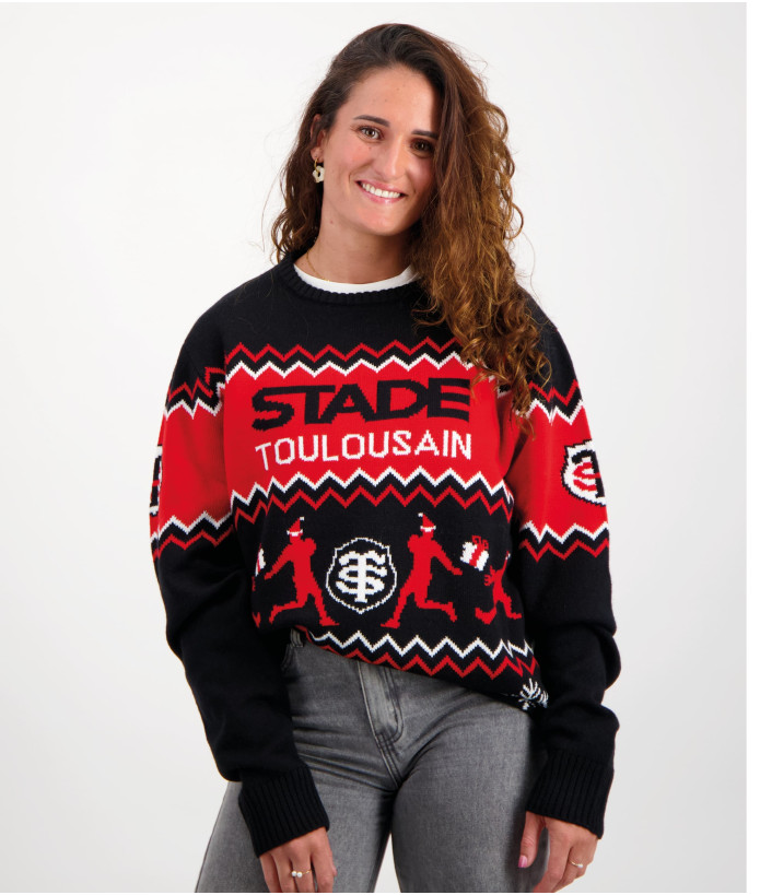 Pull de Noël Unisexe Stade 25 Stade Toulousain 10