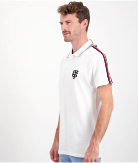 Polo Manches Courtes Homme Expert Stade Toulousain blanc 4