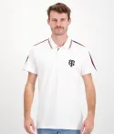 Polo Manches Courtes Homme Expert Stade Toulousain blanc  1