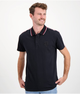 Polo Manches Courtes Homme Expert Stade Toulousain noir 1