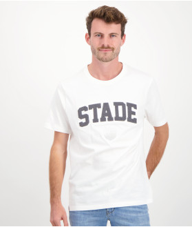 T-shirt Manches Courtes Homme Adi Stade Toulousain blanc 1