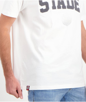 T-shirt Manches Courtes Homme Adi Stade Toulousain blanc 4