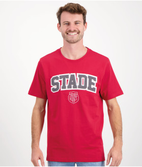 T-shirt Manches Courtes Homme Adi Stade Toulousain rouge 4