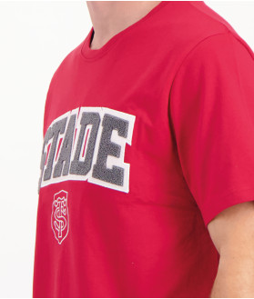 T-shirt Manches Courtes Homme Adi Stade Toulousain rouge 2