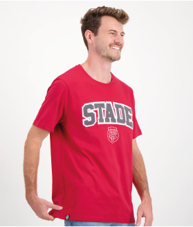 T-shirt Manches Courtes Homme Adi Stade Toulousain rouge 5