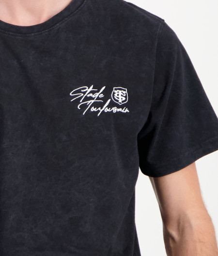 T-shirt Manches Courtes Homme Washed Stade Toulousain 1