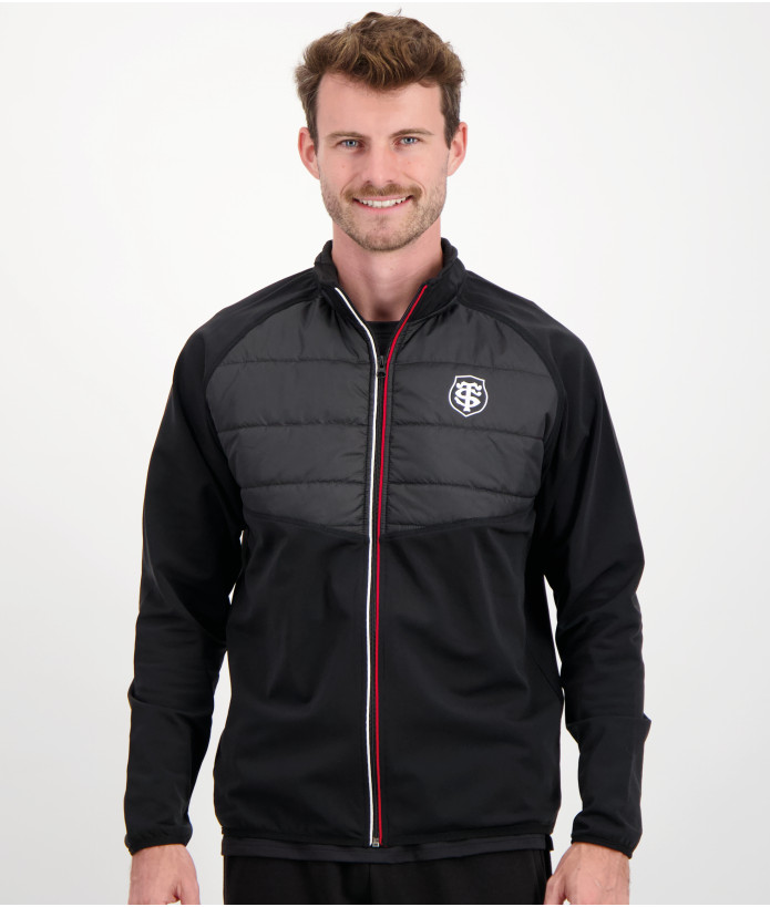 Veste Zip Homme Matelassée Stade Toulousain 1