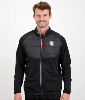 Veste Zip Homme Matelassée Stade Toulousain 1