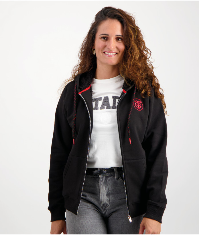 Veste Hoodie Femme Polar Stade Toulousain 1