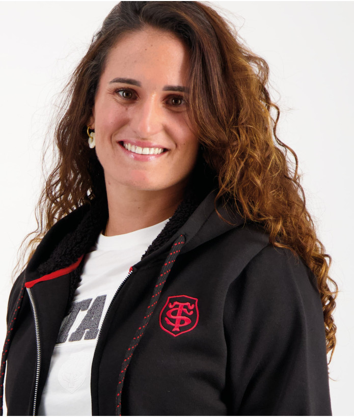Veste Hoodie Femme Polar Stade Toulousain 2