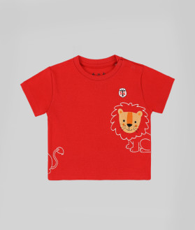 T-shirt Manches Courtes Bébé Lion 1