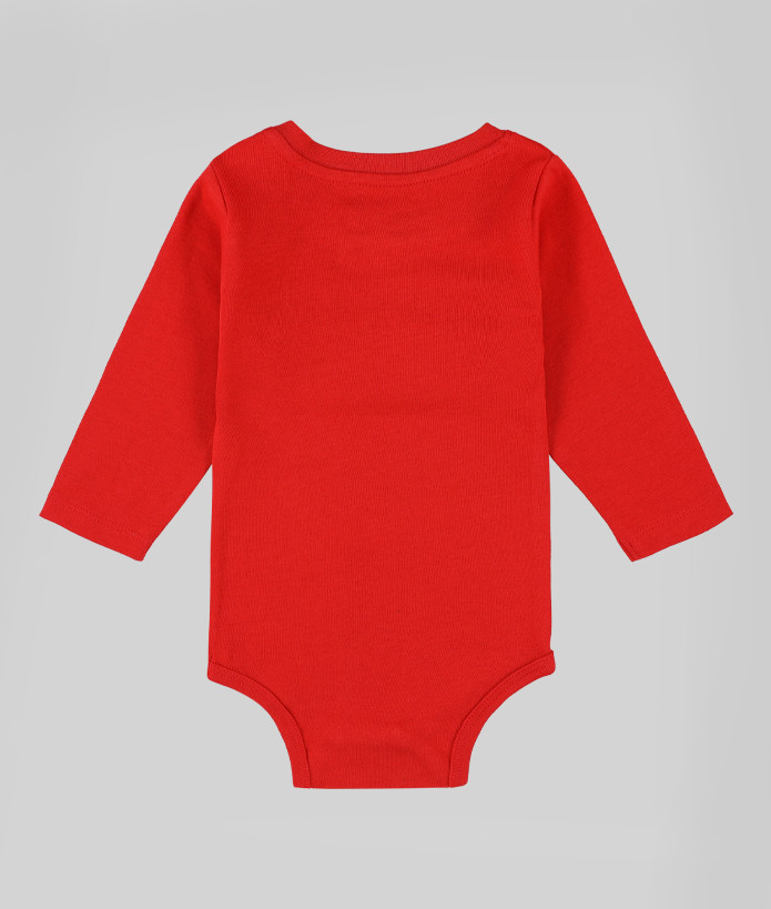 Body Manches Longues Bébé Lion Stade Toulousain rouge 3