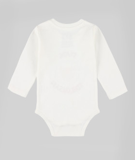 Body Manches Longues Bébé Lion Stade Toulousain ecru 3