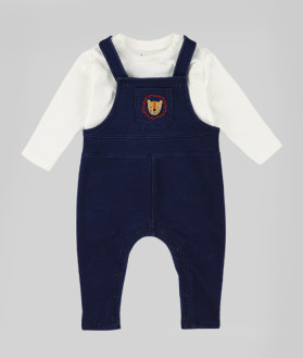 Salopette & T-shirt Bébé Lion Stade Toulousain 1