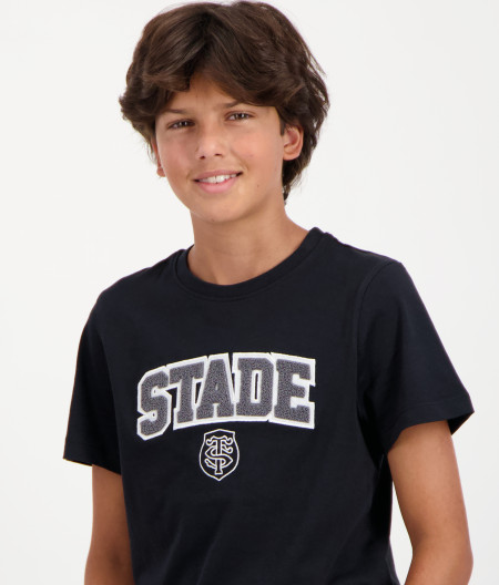 T-shirt Manches Courtes Enfant Adi Stade Toulousain noir  2