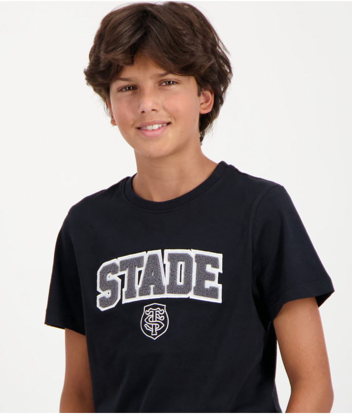 T-shirt Manches Courtes Enfant Adi Stade Toulousain noir  2